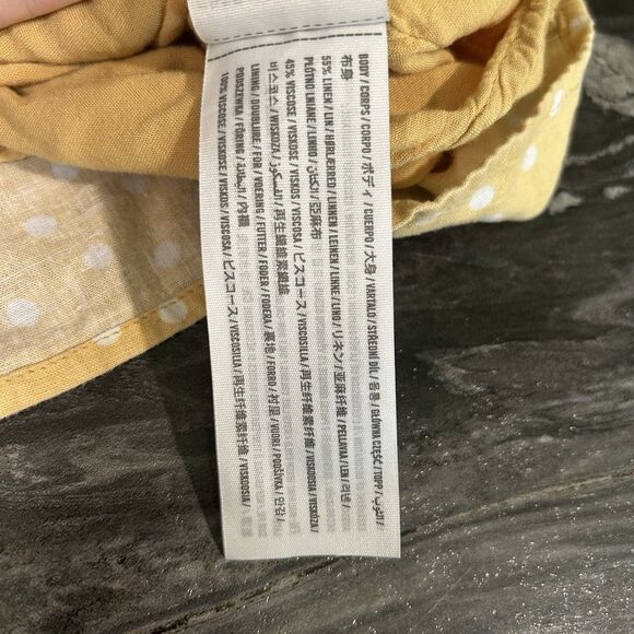 Abercrombie Fitch Dress Medium Pockets Polka Dot Festival V Neck Tiered Lined - Picture 6 of 10